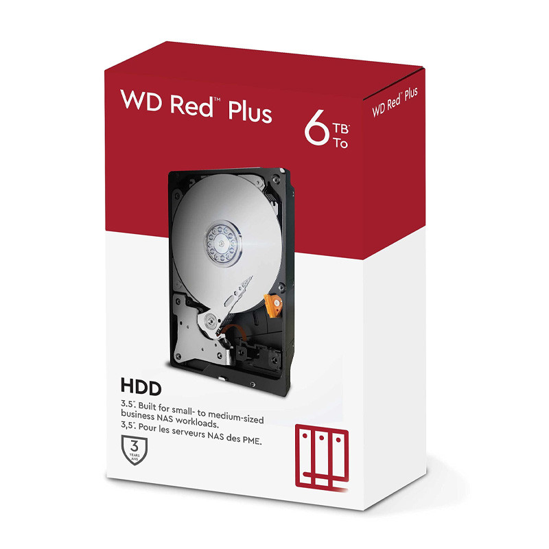 هارد اینترنال وسترن دیجیتال Western Digital Red Plus WD60EFZX 6TB