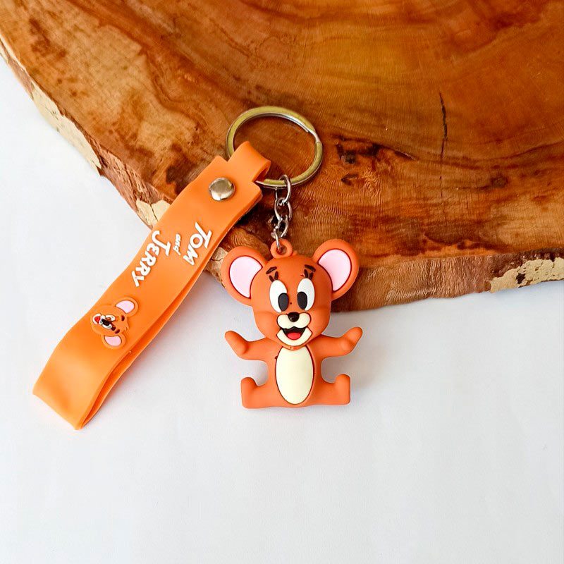 جاکلیدی سیلیکونی طرح تام و جری