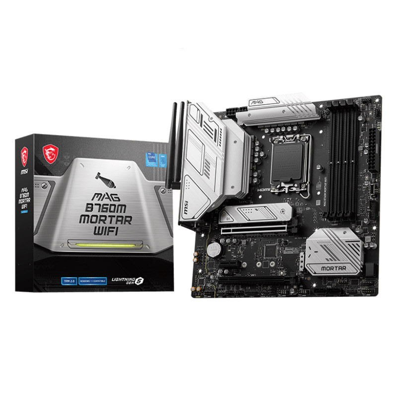 مادربرد ام اس آی MSI MAG B760M MORTAR WIFI DDR5 LGA 1700