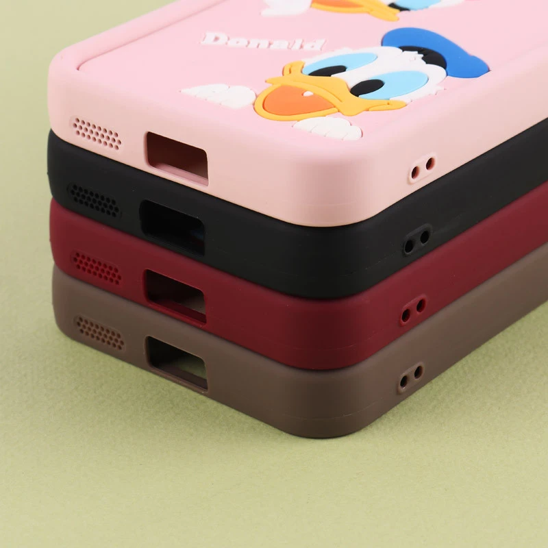 قاب سولید شیائومی Poco X6 Pro کارتونی برجسته محافظ لنزدار