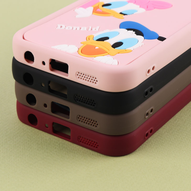 قاب سولید سامسونگ Galaxy A10s کارتونی برجسته محافظ لنزدار