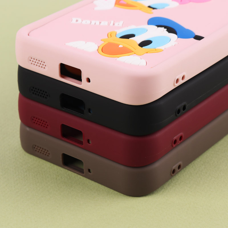 قاب سولید شیائومی Redmi Note 13 Pro Plus کارتونی برجسته محافظ لنزدار