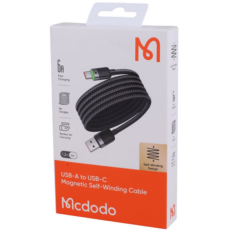 کابل تایپ سی فست شارژ Mcdodo CA-565 6A VOOC QC4.0 100W 1.2m