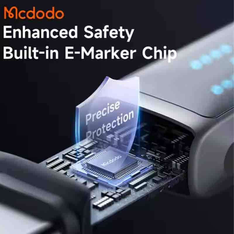 کابل تبدیل فست شارژ Mcdodo CA-425 Type-C To Type-C 5A PD 100W 1.2m