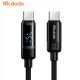 کابل تبدیل فست شارژ Mcdodo CA-578 Type-C To Type-C 3A PD 60W 1.2m
