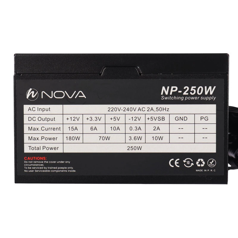 پاور نوا Nova NP-250W 120mm 250W