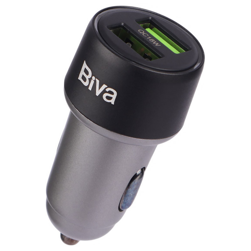 شارژر فندکی فست شارژ Biva CC-36 QC3.0 3A 36W