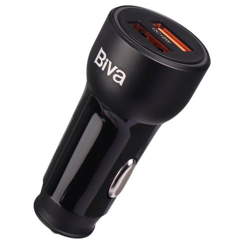 شارژر فندکی فست شارژ Biva CC-33 3A QC3.0 PD 18W