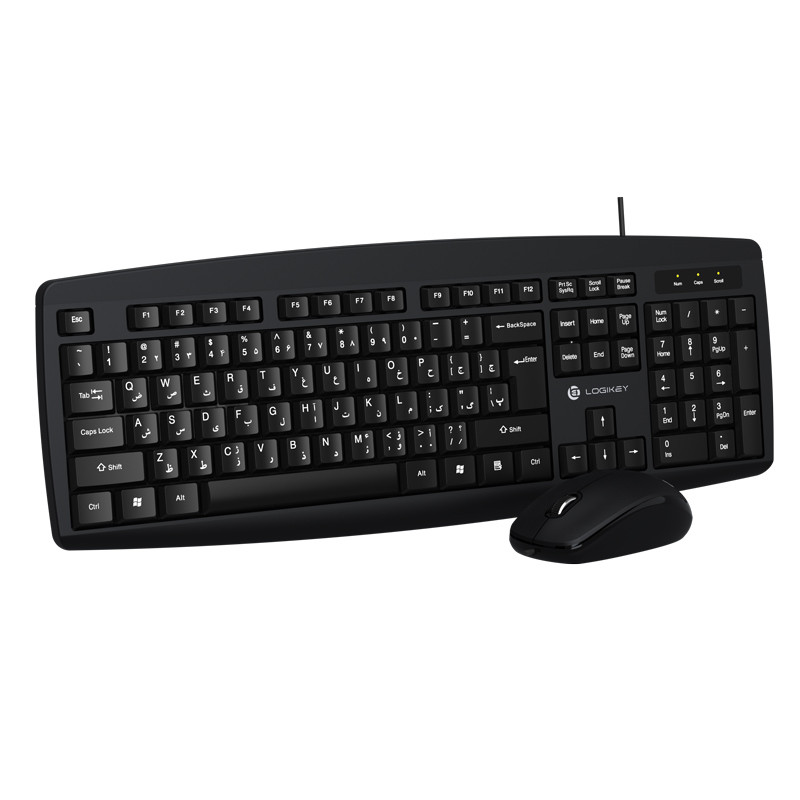 کیبورد و موس لاجی کی KM113B