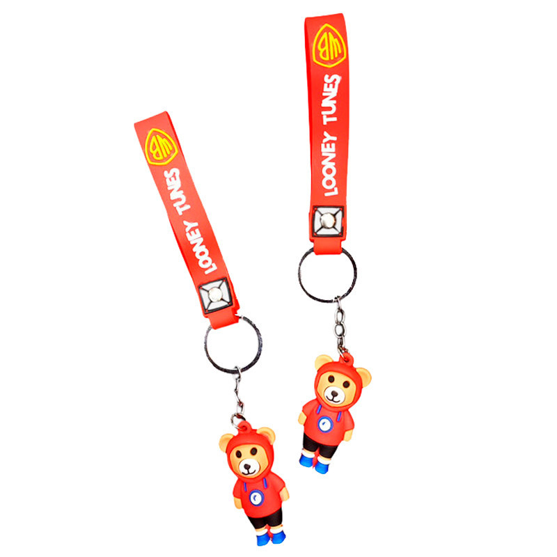 جاکلیدی سیلیکونی طرح خرس ناجی