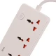 چند راهی 5 خانه برق بیوا PS-06 با کابل 2 متری + شارژر USB و Type-C