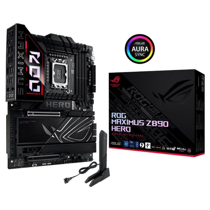 مادربرد ایسوس Asus ROG Maximus Z890 HERO DDR5 LGA 1851