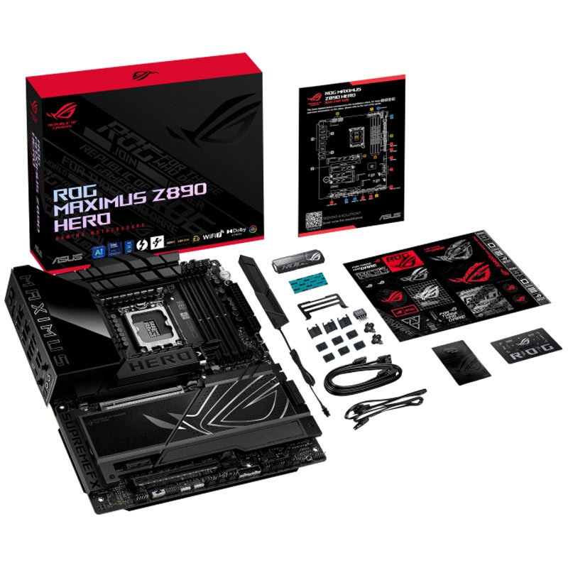 مادربرد ایسوس Asus ROG Maximus Z890 HERO DDR5 LGA 1851