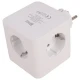چند راهی 3 خانه برق ارت دار بیوا PS-07 + شارژر USB و Type-C