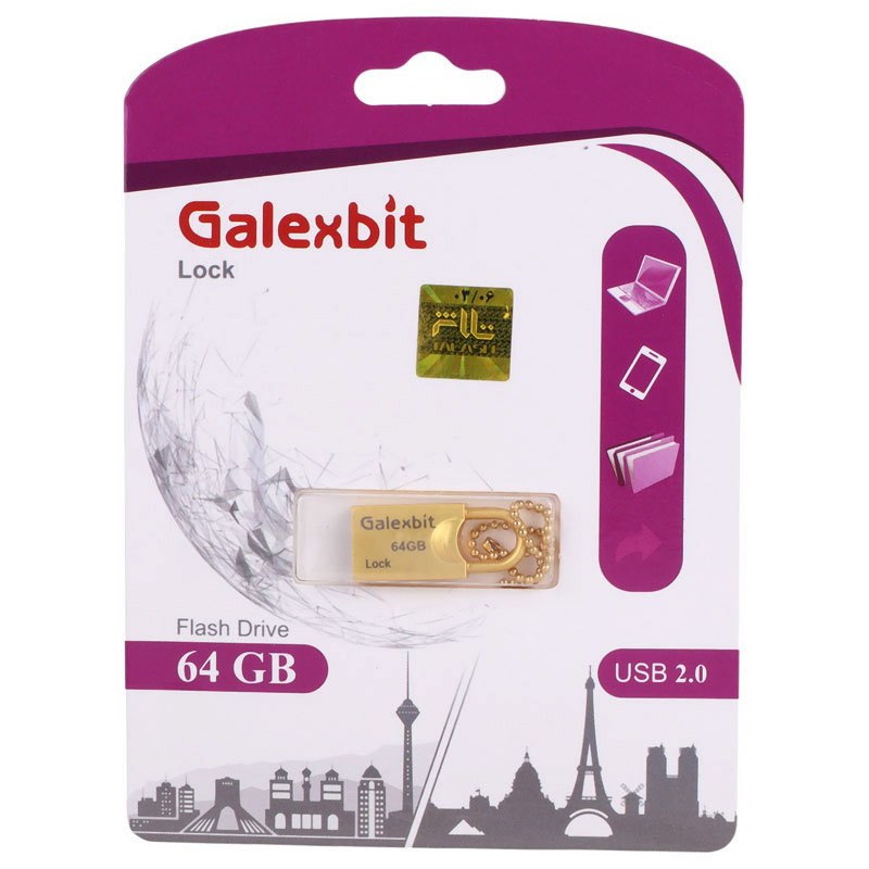 فلش 64 گیگ گلکس بیت Galexbit Lock