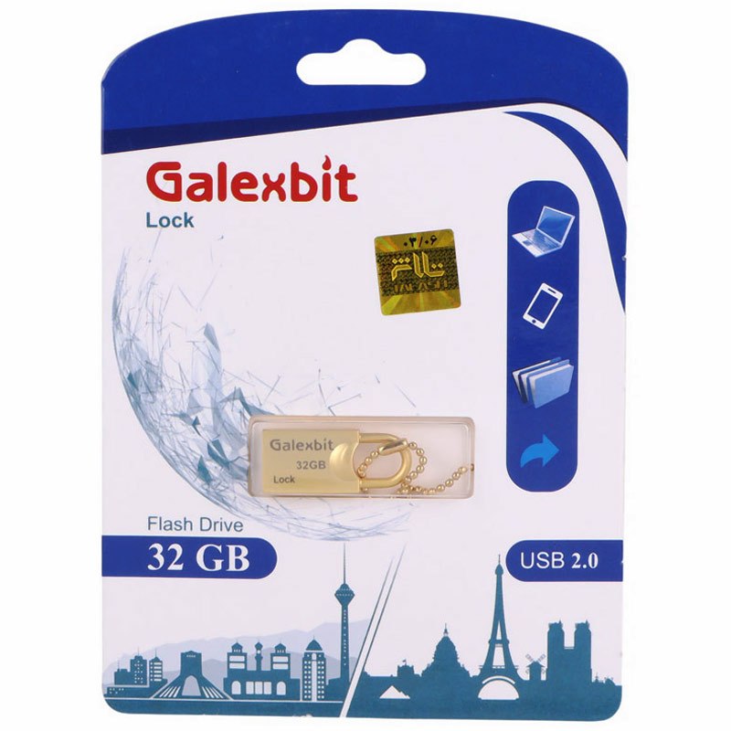 فلش 32 گیگ گلکس بیت Galexbit Lock