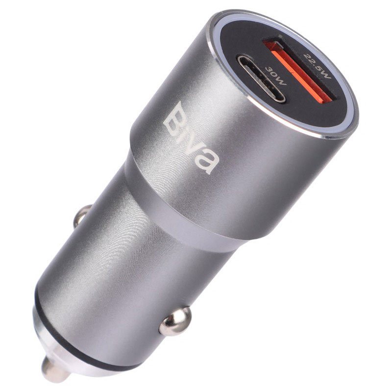 شارژر فندکی فست شارژ Biva CC-17 QC3.0 PD 30W