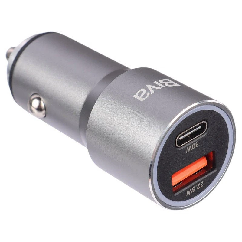 شارژر فندکی فست شارژ Biva CC-17 QC3.0 PD 30W