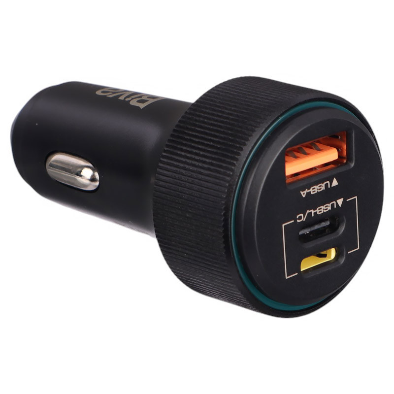 شارژر فندکی فست شارژ Biva CC-27 3A QC3.0 PD 20W