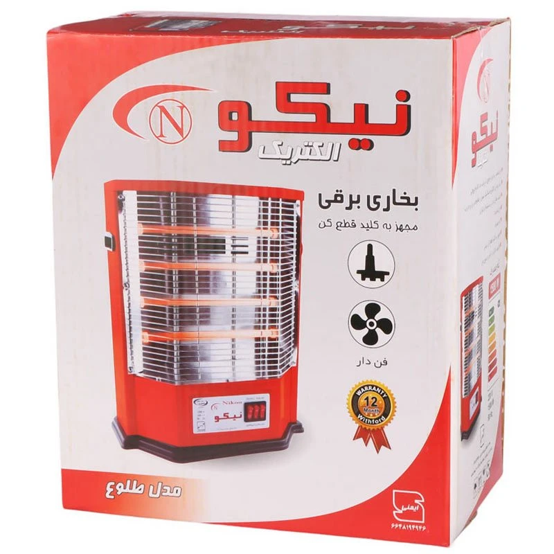 بخاری برقی نیکو Nikoo 1500W