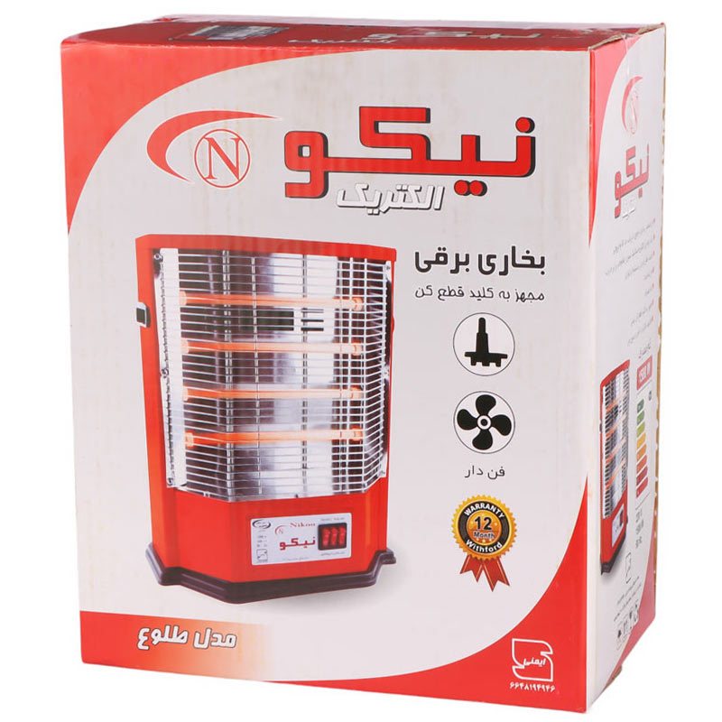 بخاری برقی نیکو Nikoo 1500W