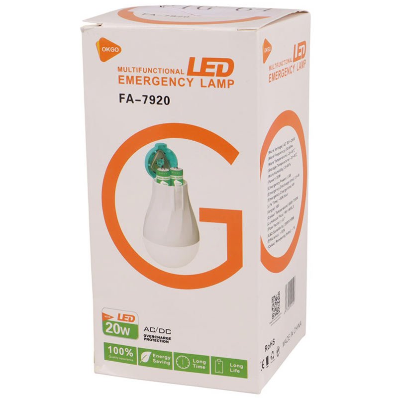 لامپ شارژی OKGO FA-7920 E27 20W