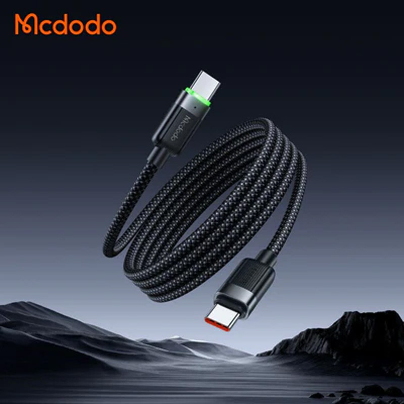 کابل تبدیل فست شارژ Mcdodo CA-200 Type-C To Type-C 3A PD 60W 1.2m