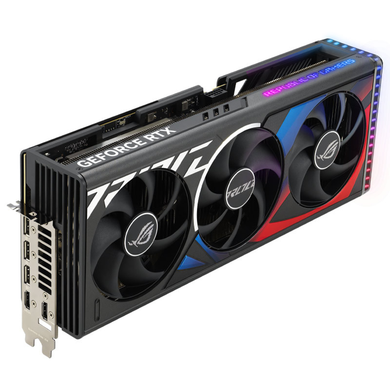 کارت گرافیک Asus ROG Strix GeForce RTX 4090 OC Edition 24GB GDDR6X 384Bit