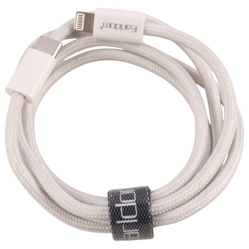 کابل تبدیل فست شارژ Earldom EC-196C-L Type-C To Lightning PD 30W 1m