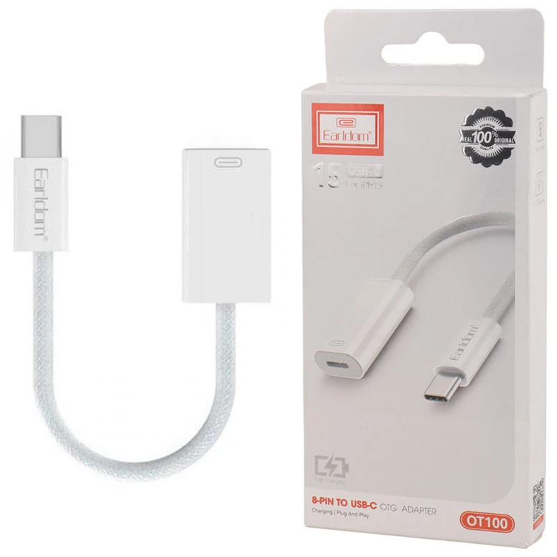 تبدیل Earldom ET-OT100 OTG Lightning To Type-C