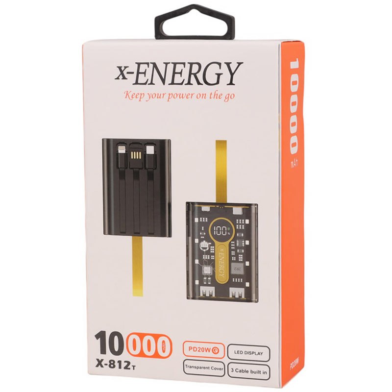 پاور بانک فست شارژ ایکس انرژی X-812T PD 20W ظرفیت 10000 میلی آمپر ساعت