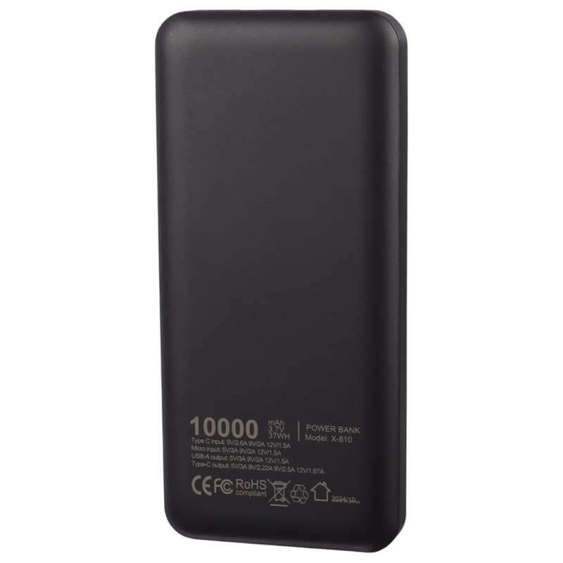 پاور بانک فست شارژ ایکس انرژی X-810 PD 22.5W ظرفیت 10000 میلی آمپر ساعت