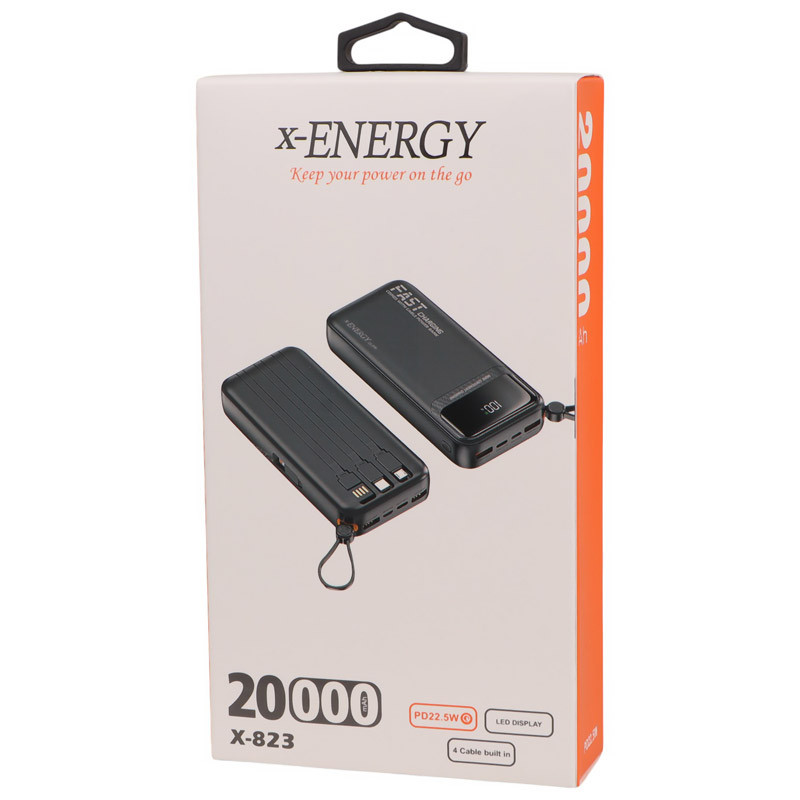 پاور بانک فست شارژ 20000 ایکس انرژی X-Energy X-823 PD 22.5W