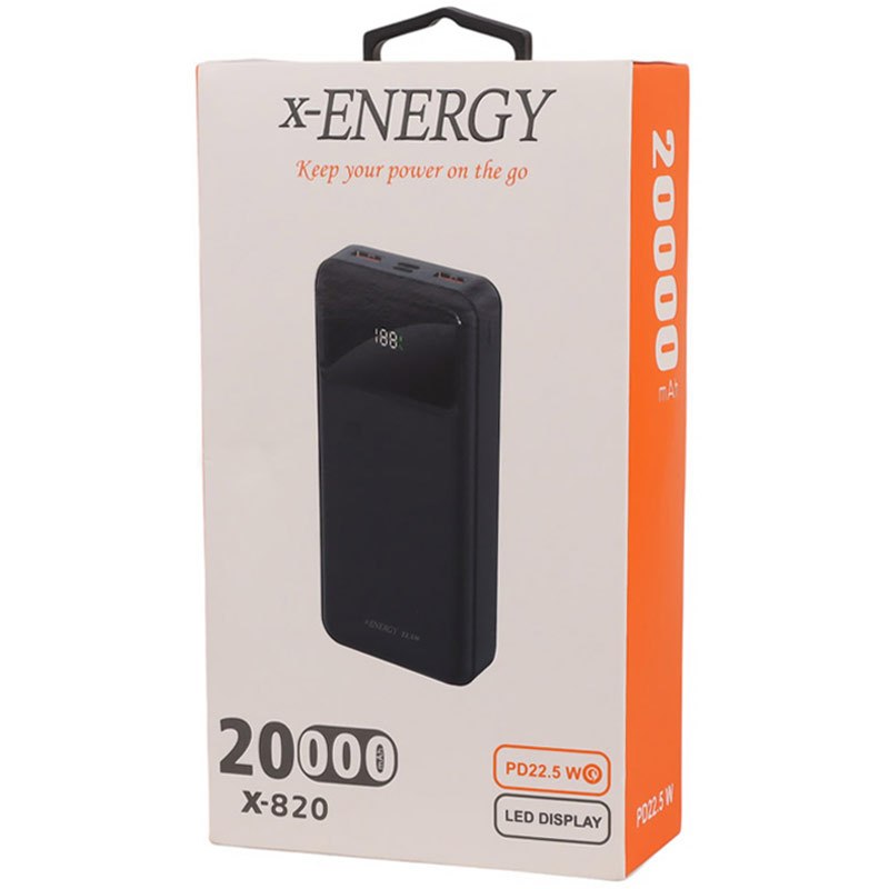 پاور بانک فست شارژ 20000 ایکس انرژی X-Energy X-820 PD 22.5W