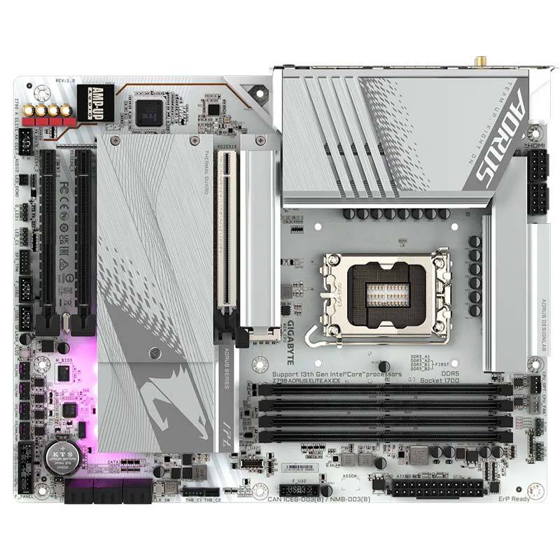 مادربرد گیگابایت Z790 AORUS ELITE AX ICE DDR5