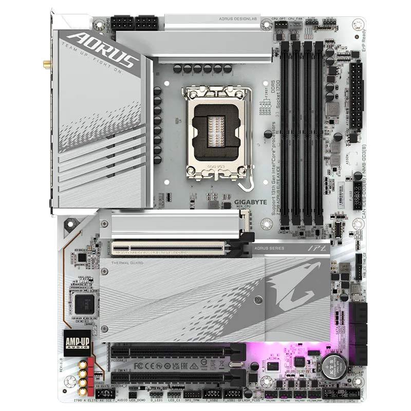مادربرد گیگابایت Z790 AORUS ELITE AX ICE DDR5
