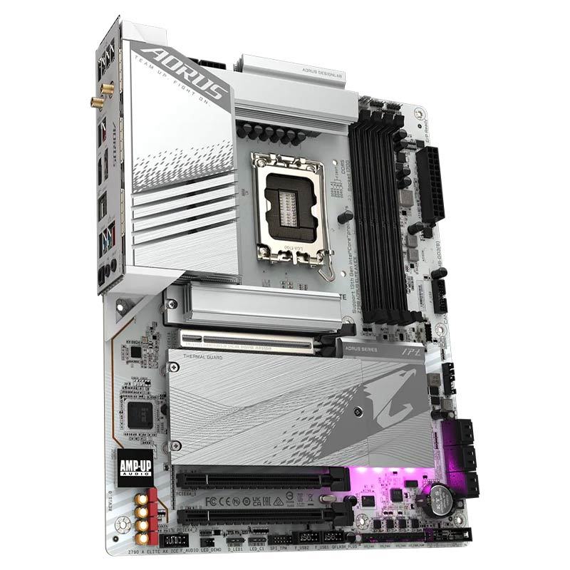 مادربرد گیگابایت Z790 AORUS ELITE AX ICE DDR5