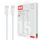 کابل تبدیل فست شارژ Earldom EC-190C-C Type-C To Type-C PD 60W 1m