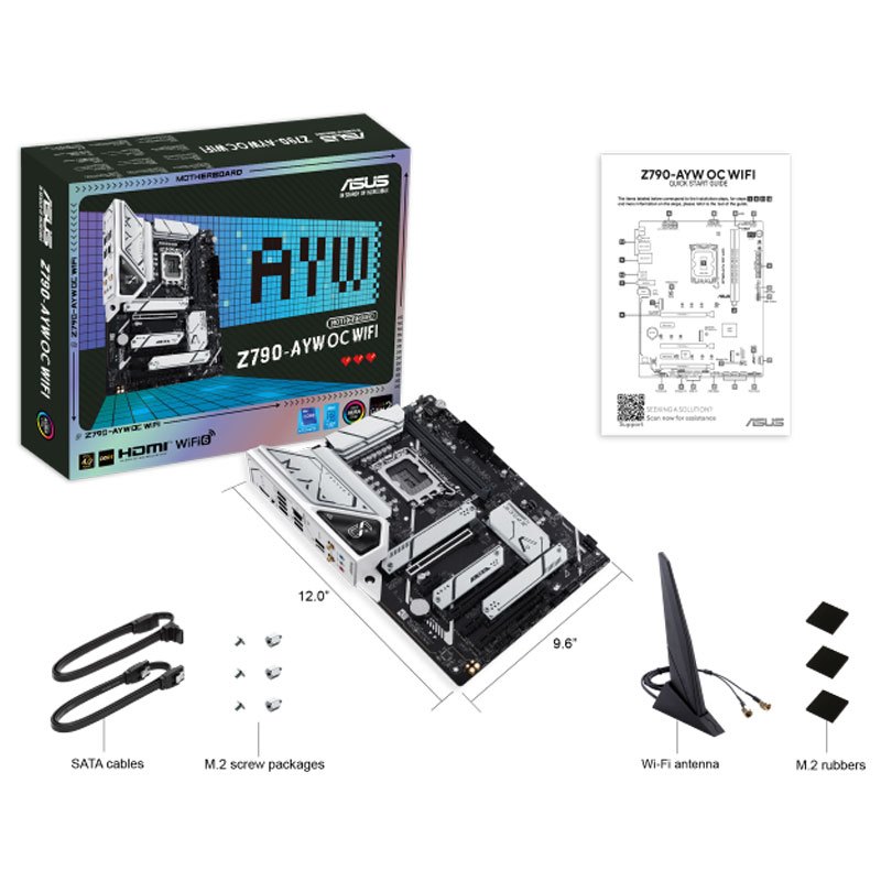 مادربرد ایسوس Z790-AYW OC WIFI DDR5