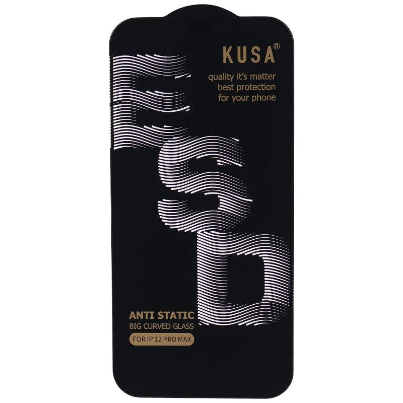 گلس آنتی استاتیک Kusa Big Curved آیفون iPhone 12 Pro Max