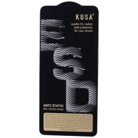 گلس آنتی استاتیک Kusa Big Curved شیائومی Redmi Note 9s / Note 9 Pro / Note 10 Lite