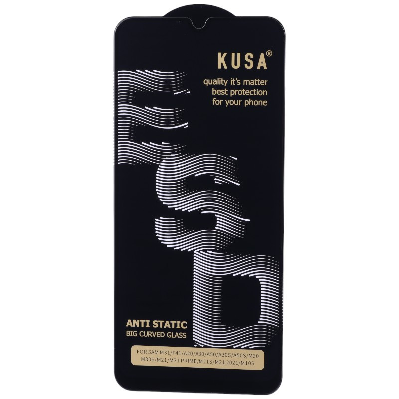 گلس آنتی استاتیک Kusa Big Curved سامسونگ Galaxy A20 / A30 / A50
