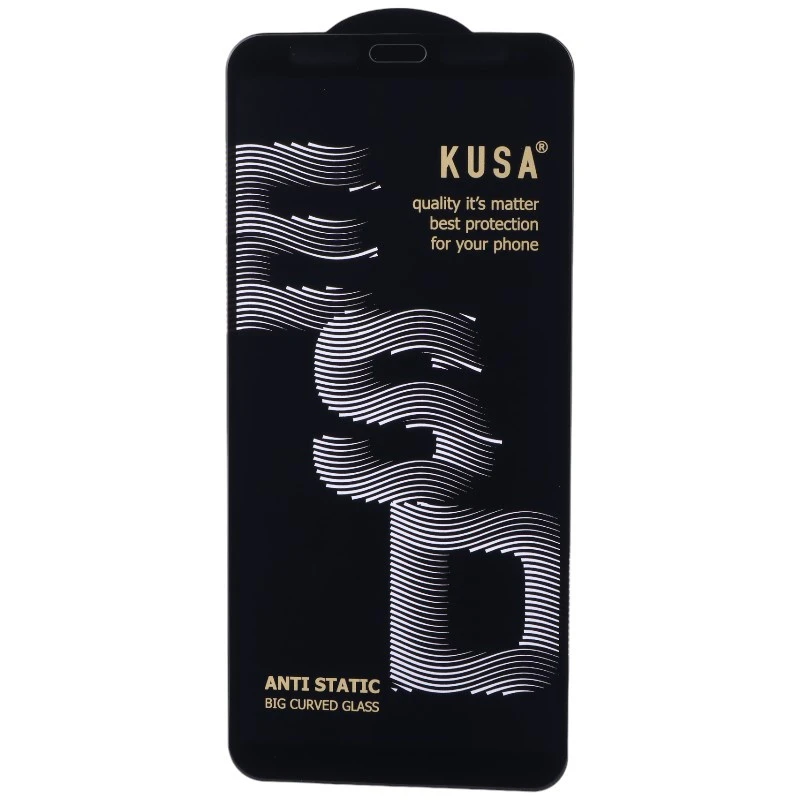گلس آنتی استاتیک Kusa Big Curved سامسونگ Galaxy J4 Plus / J6 Plus
