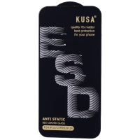 گلس آنتی استاتیک Kusa Big Curved آیفون iPhone 13 / 13 Pro / 14
