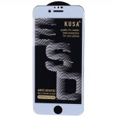 گلس آنتی استاتیک Kusa Big Curved آیفون 7 / 8 / SE 2020 سفید