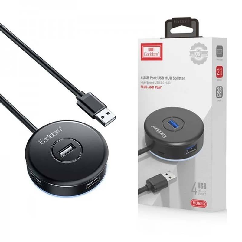 هاب 4 پورت USB2.0 ارلدام ET-HUB13