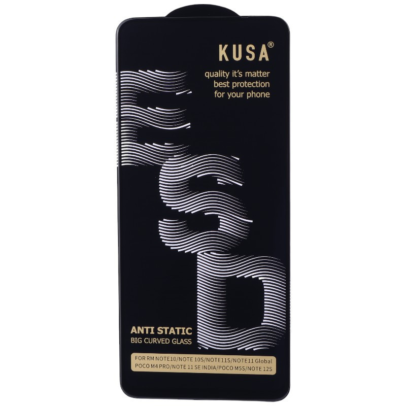 گلس آنتی استاتیک Kusa Big Curved شیائومی Redmi Note 11 / 11s