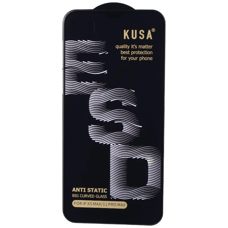 گلس آنتی استاتیک Kusa Big Curved آیفون iPhone 11 Pro Max
