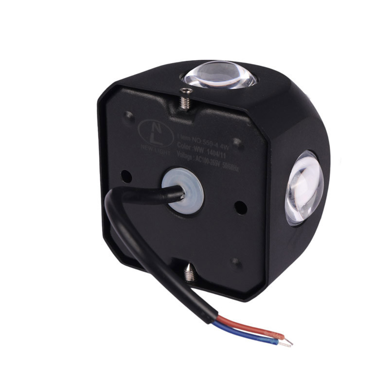 چراغ دیواری دکوراتیو چهار طرفه LED 559-4 4W