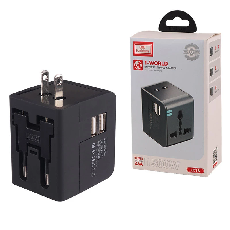 شارژر دیواری 12 وات ارلدام ES-LC18 2.4A